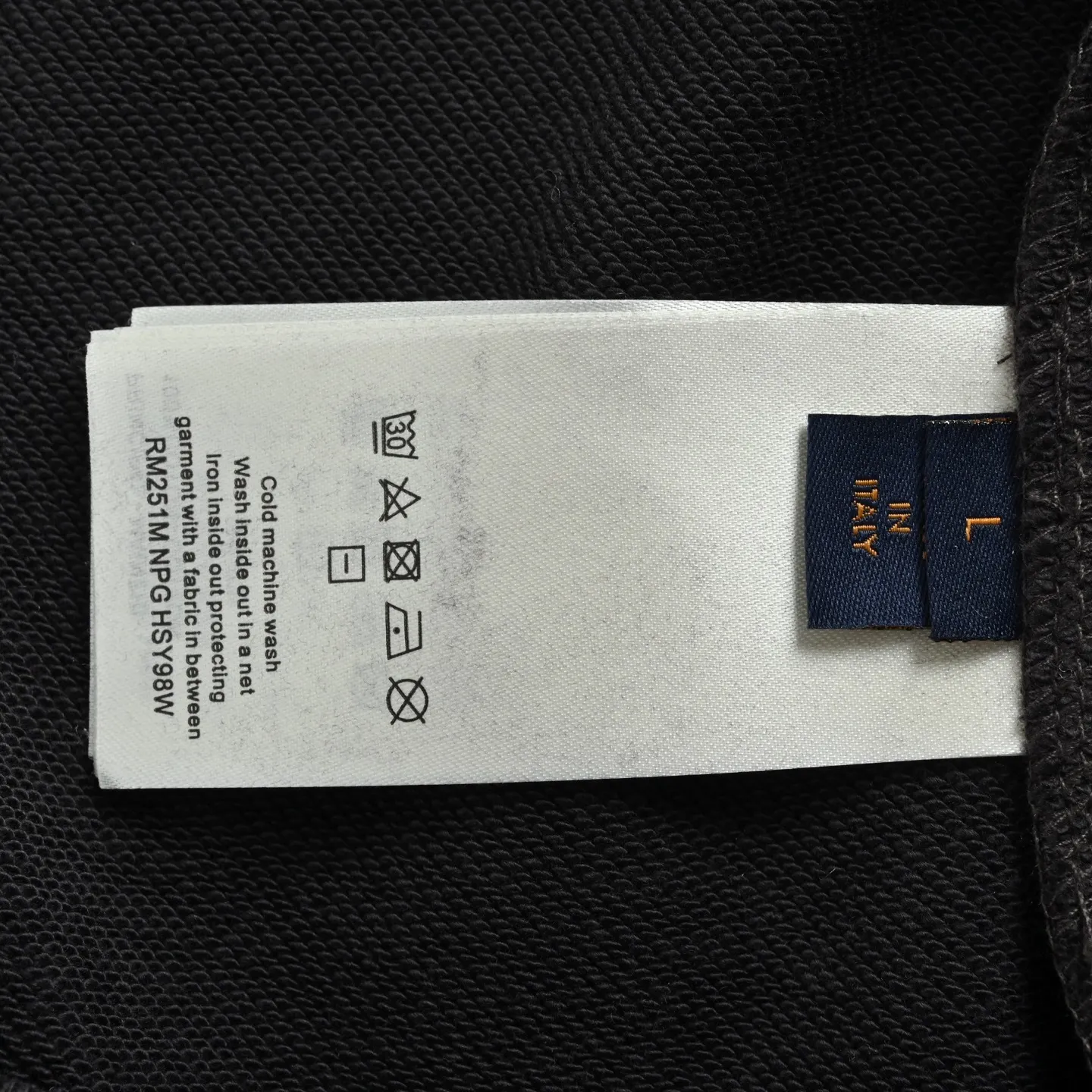 Louis Vuitton/Louis Vuitton beaded embroidered hooded sweatshirt